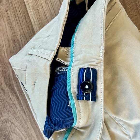 Baker By Ted Baker Khaki Dress Shorts With Adjustable Waist Boys Size 9 Years - Picture 6 of 8